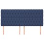 Kopfteile 4 Einheiten aus blauem Stoff 90x7x78/88 cm von vidaXL, Kopf- und Fußteile - Ref: Foro24-3116688, Preis: 146,74 €, R...