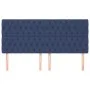 Kopfteile 4 Einheiten aus blauem Stoff 90x7x78/88 cm von vidaXL, Kopf- und Fußteile - Ref: Foro24-3116688, Preis: 143,13 €, R...