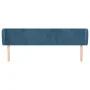 Dunkelblaues Samtkopfteil 163x23x78/88 cm von vidaXL, Kopf- und Fußteile - Ref: Foro24-3116922, Preis: 76,36 €, Rabatt: %
