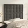 Headboards 2 units of dark gray velvet 80x5x78/88 cm by vidaXL, Headboards and footboards - Ref: Foro24-3116797, Price: 67,99...