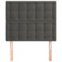 Kopfteile 2 Einheiten aus dunkelgrauem Samt 80x5x78/88 cm von vidaXL, Kopf- und Fußteile - Ref: Foro24-3116797, Preis: 70,29 ...