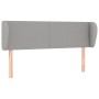 Light gray fabric headboard 147x23x78/88 cm by vidaXL, Headboards and footboards - Ref: Foro24-3116862, Price: 71,41 €, Disco...