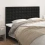 Kopfteile 4 Einheiten aus schwarzem Kunstleder 80x5x78/88 cm von vidaXL, Kopf- und Fußteile - Ref: Foro24-3116428, Preis: 103...