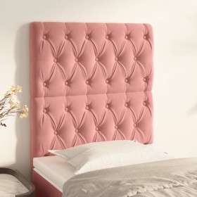 Kopfteile 2 Einheiten aus rosa Samt 80x7x78/88 cm von vidaXL, Kopf- und Fußteile - Ref: Foro24-3116703, Preis: 70,51 €, Rabat...