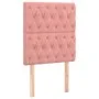 Headboards 2 units of pink velvet 80x7x78/88 cm by vidaXL, Headboards and footboards - Ref: Foro24-3116703, Price: 69,49 €, D...