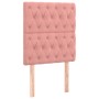 Kopfteile 2 Einheiten aus rosa Samt 80x7x78/88 cm von vidaXL, Kopf- und Fußteile - Ref: Foro24-3116703, Preis: 70,51 €, Rabat...