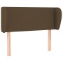 Kopfteil aus dunkelgrauem Stoff, 103 x 23 x 78/88 cm von vidaXL, Kopf- und Fußteile - Ref: Foro24-3116857, Preis: 45,06 €, Ra...