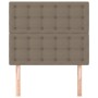 Kopfteile 2 Einheiten aus taupegrauem Stoff 90x5x78/88 cm von vidaXL, Kopf- und Fußteile - Ref: Foro24-3116752, Preis: 82,92 ...