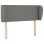 Kopfteil aus dunkelgrauem Stoff, 93 x 23 x 78/88 cm von vidaXL, Kopf- und Fußteile - Ref: Foro24-3116987, Preis: 47,02 €, Rab...