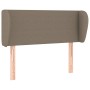 Kopfteil aus taupegrauem Stoff, 83 x 23 x 78/88 cm von vidaXL, Kopf- und Fußteile - Ref: Foro24-3116842, Preis: 45,41 €, Raba...