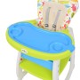 3-in-1 convertible highchair with blue and green table by vidaXL, Chairs and high chairs for children - Ref: Foro24-10142, Pr...