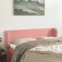 Rosa Samtkopfteil 147x23x78/88 cm von vidaXL, Kopf- und Fußteile - Ref: Foro24-3116917, Preis: 71,86 €, Rabatt: %