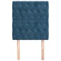 Kopfteile 2 Einheiten aus dunkelblauem Samt 80x7x78/88 cm von vidaXL, Kopf- und Fußteile - Ref: Foro24-3116702, Preis: 71,60 ...