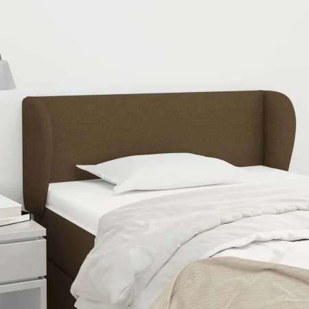 Kopfteil aus dunkelbraunem Stoff, 83 x 23 x 78/88 cm von vidaXL, Kopf- und Fußteile - Ref: Foro24-3116841, Preis: 45,90 €, Ra...