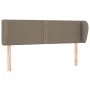 Kopfteil aus taupegrauem Stoff, 147 x 23 x 78/88 cm von vidaXL, Kopf- und Fußteile - Ref: Foro24-3117006, Preis: 55,65 €, Rab...