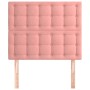 Kopfteile 2 Einheiten aus rosa Samt 80x5x78/88 cm von vidaXL, Kopf- und Fußteile - Ref: Foro24-3116801, Preis: 63,78 €, Rabat...