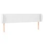 White synthetic leather headboard 163x23x78/88 cm by vidaXL, Headboards and footboards - Ref: Foro24-3116961, Price: 76,51 €,...
