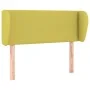 Green fabric headboard 103x23x78/88 cm by vidaXL, Headboards and footboards - Ref: Foro24-3117001, Price: 42,41 €, Discount: %