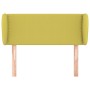 Cabecero de tela verde 103x23x78/88 cm de vidaXL, Cabeceros y pies de cama - Ref: Foro24-3117001, Precio: 43,11 €, Descuento: %
