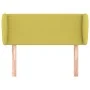 Green fabric headboard 103x23x78/88 cm by vidaXL, Headboards and footboards - Ref: Foro24-3117001, Price: 42,41 €, Discount: %