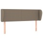 Kopfteil aus taupegrauem Stoff, 147 x 23 x 78/88 cm von vidaXL, Kopf- und Fußteile - Ref: Foro24-3116866, Preis: 70,47 €, Rab...