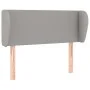 Cabecero de tela gris claro 93x23x78/88 cm de vidaXL, Cabeceros y pies de cama - Ref: Foro24-3116846, Precio: 51,16 €, Descue...
