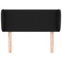 Kopfteil aus schwarzem Stoff, 93 x 23 x 78/88 cm von vidaXL, Kopf- und Fußteile - Ref: Foro24-3116848, Preis: 52,77 €, Rabatt: %