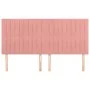 Kopfteile 4 Einheiten aus rosa Samt 80x5x78/88 cm von vidaXL, Kopf- und Fußteile - Ref: Foro24-3116629, Preis: 96,93 €, Rabat...
