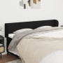 Kopfteil aus schwarzem Stoff, 203 x 23 x 78/88 cm von vidaXL, Kopf- und Fußteile - Ref: Foro24-3116888, Preis: 69,73 €, Rabat...