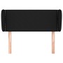 Kopfteil aus schwarzem Stoff, 103 x 23 x 78/88 cm von vidaXL, Kopf- und Fußteile - Ref: Foro24-3116996, Preis: 48,79 €, Rabat...