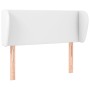 Kopfteil aus weißem Kunstleder, 93 x 23 x 78/88 cm von vidaXL, Kopf- und Fußteile - Ref: Foro24-3116943, Preis: 58,85 €, Raba...