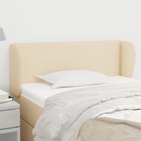 Cabecero de tela color crema 83x23x78/88 cm de vidaXL, Cabeceros y pies de cama - Ref: Foro24-3116983, Precio: 46,05 €, Descu...