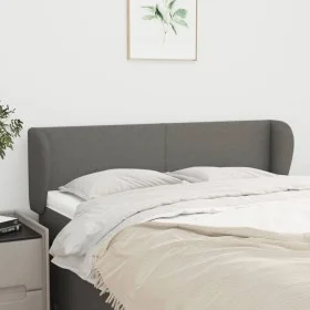 Kopfteil aus dunkelgrauem Stoff, 147 x 23 x 78/88 cm von vidaXL, Kopf- und Fußteile - Ref: Foro24-3116863, Preis: 92,36 €, Ra...