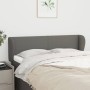 Cabecero de tela gris oscuro 147x23x78/88 cm de vidaXL, Cabeceros y pies de cama - Ref: Foro24-3116863, Precio: 74,67 €, Desc...