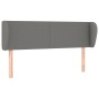 Dark gray fabric headboard 147x23x78/88 cm by vidaXL, Headboards and footboards - Ref: Foro24-3116863, Price: 74,67 €, Discou...