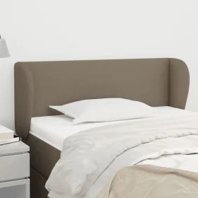 Taupe gray fabric headboard 103x23x78/88 cm by vidaXL, Headboards and footboards - Ref: Foro24-3116858, Price: 49,25 €, Disco...