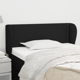 Kopfteil aus schwarzem Stoff, 93 x 23 x 78/88 cm von vidaXL, Kopf- und Fußteile - Ref: Foro24-3116988, Preis: 47,72 €, Rabatt: %