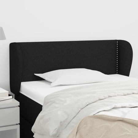 Kopfteil aus schwarzem Stoff, 93 x 23 x 78/88 cm von vidaXL, Kopf- und Fußteile - Ref: Foro24-3116988, Preis: 47,72 €, Rabatt: %