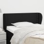 Kopfteil aus schwarzem Stoff, 93 x 23 x 78/88 cm von vidaXL, Kopf- und Fußteile - Ref: Foro24-3116988, Preis: 47,72 €, Rabatt: %