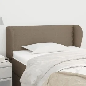 Taupe gray fabric headboard 103x23x78/88 cm by vidaXL, Headboards and footboards - Ref: Foro24-3116998, Price: 42,56 €, Disco...