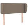Kopfteil aus taupegrauem Stoff, 103 x 23 x 78/88 cm von vidaXL, Kopf- und Fußteile - Ref: Foro24-3116998, Preis: 43,54 €, Rab...
