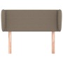 Kopfteil aus taupegrauem Stoff, 103 x 23 x 78/88 cm von vidaXL, Kopf- und Fußteile - Ref: Foro24-3116998, Preis: 43,54 €, Rab...
