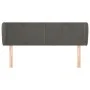 Kopfteil aus dunkelgrauem Samt, 147 x 23 x 78/88 cm von vidaXL, Kopf- und Fußteile - Ref: Foro24-3116913, Preis: 70,13 €, Rab...