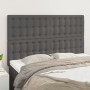 Cabeceros 4 unidades cuero sintético gris 72x5x78/88 cm de vidaXL, Cabeceros y pies de cama - Ref: Foro24-3116426, Precio: 10...