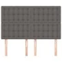 Kopfteile 4 Einheiten graues Kunstleder 72x5x78/88 cm von vidaXL, Kopf- und Fußteile - Ref: Foro24-3116426, Preis: 92,72 €, R...