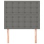 Kopfteile 2 Einheiten aus dunkelgrauem Stoff 90x5x78/88 cm von vidaXL, Kopf- und Fußteile - Ref: Foro24-3116749, Preis: 75,70...