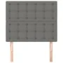 Kopfteile 2 Einheiten aus dunkelgrauem Stoff 90x5x78/88 cm von vidaXL, Kopf- und Fußteile - Ref: Foro24-3116749, Preis: 73,65...
