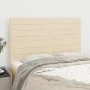 Headboards 4 units cream-colored fabric 72x5x78/88 cm by vidaXL, Headboards and footboards - Ref: Foro24-3116475, Price: 117,...