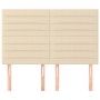 Headboards 4 units cream-colored fabric 72x5x78/88 cm by vidaXL, Headboards and footboards - Ref: Foro24-3116475, Price: 123,...
