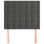 Kopfteile 2 Einheiten aus dunkelgrauem Samt 100x5x78/88 cm von vidaXL, Kopf- und Fußteile - Ref: Foro24-3116809, Preis: 54,06...
